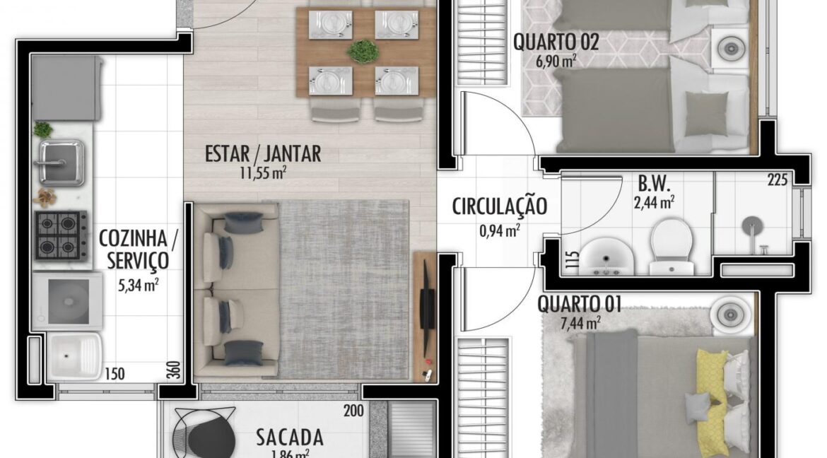 Sonata Imóveis AP0128 Peruggia (3)